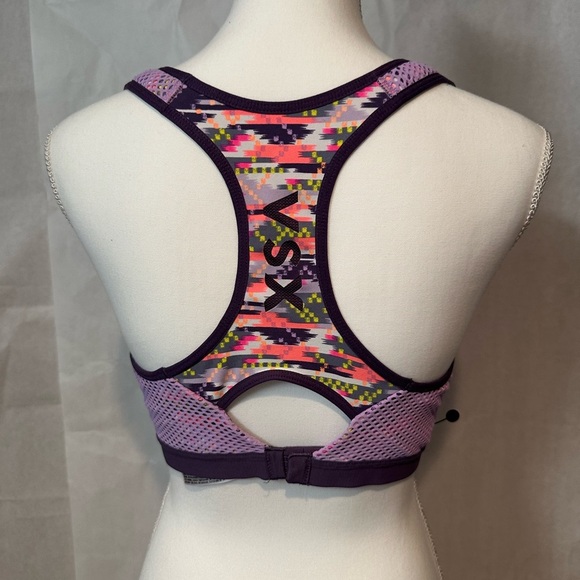 VSX Multicolor Mesh Sports Bra - Picture 3 of 9